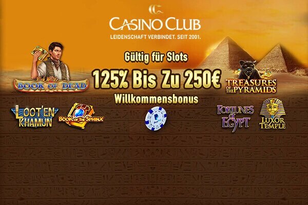 Casino Club Bonusangebot