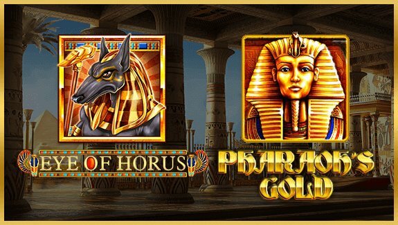 Eye of Horus vs Pharaos Gold
