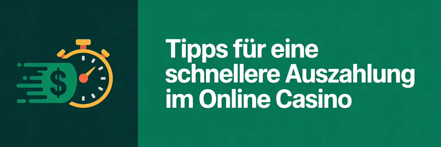 Tipps fur eine schnellere Auszahlung