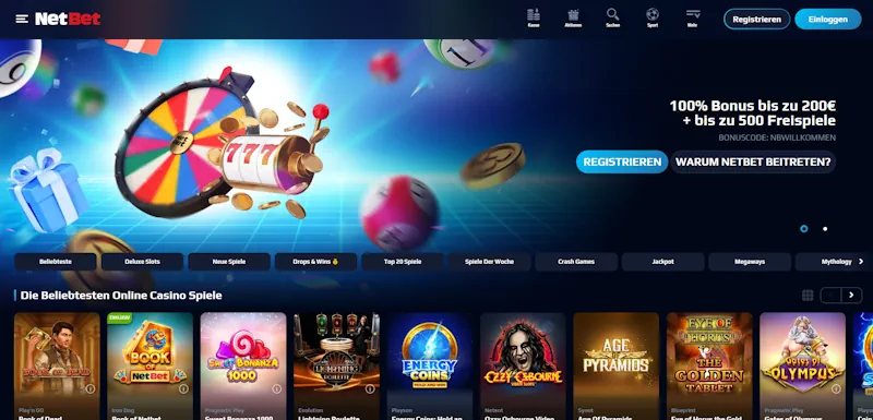 Netbet Casino Promotionen screenshot